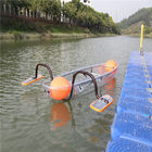 Yüksek Çekme Dayanımı Cam Alt Kayık, Sakin Su Küçük Plastik Tekne