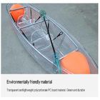 Balıkçılık / Kristal Pc Kano İçin Özelleştirilmiş Şeffaf Polikarbonat Tekne